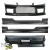 FRP MSPO v2 Body Kit 4pc > Nissan Skyline (R33) GTS 1993-1995 > 2dr Coupe - image 5