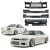 FRP MSPO v2 Body Kit 4pc > Nissan Skyline (R33) GTS 1993-1995 > 2dr Coupe - image 1