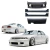 FRP MSPO Body Kit 4pc > Nissan Skyline (R33) GTS 1993-1995 > 4dr Sedan - image 1