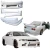 FRP MSPO Body Kit 4pc > Nissan Skyline (R33) GTS 1993-1995 > 4dr Sedan - image 1