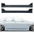 FRP MSPO v2 Body Kit 4pc > Nissan Skyline (R33) GTS 1993-1995 > 4dr Sedan - image 68