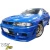 FRP NISM 400R Body Kit 4pc > Nissan Skyline (R33) GTS 1993-1995 > 2dr Coupe - image 9