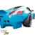 FRP TKYO v1 Wide Body Rear Bumper > Porsche Cayman (987) 2006-2008 - image 2