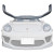 FRP TKYO v2 Wide Body Front Lip > Porsche Cayman (987) 2006-2008 - image 1