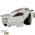 FRP TKYO v2 Wide Body Fender Flares (rear) 100mm > Porsche Cayman (987) 2006-2008 - image 8