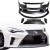 VSaero FRP AG GT-F Front Bumper w Grille 5pc > Scion FR-S ZN6 2013-2016 - image 1