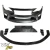 FRP AG GT-F Front Bumper w Grille 5pc > Scion FR-S 2013-2016 - image 37