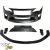 FRP AG GT-F Front Bumper w Grille 5pc > Scion FR-S 2013-2016 - image 44