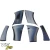 FRP VAR Wide Body Fenders (front) 8pc 50mm > Scion FR-S 2013-2016 - image 26