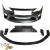 FRP AG GT-F Front Bumper w Grille 5pc > Subaru BRZ 2013-2021 - image 17