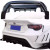 VSaero FRP VAR Wide Body Rear Bumper 2pc > Subaru BRZ ZN6 2013-2020 - image 1