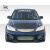 2004-2005 Honda Civic 2dr / 4DR Bomber Front Bumper - 1 Piece - image 1