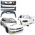 FRP SYM Body Kit 4pc > Subaru Impreza (GC8) 1993-2001 > 2/4dr - image 1