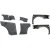 FRP MAT-LS 22B Wide Body Fenders Set 7pc > Subaru Impreza (GC8) 1993-2001 > 4dr Sedan - image 2