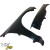 FRP MAT-LS 22B Wide Body Fenders Set 7pc > Subaru Impreza (GC8) 1993-2001 > 4dr Sedan - image 24