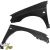 FRP LSPO WRC Wide Body Fenders (front) > Subaru Impreza WRX 2006-2007 > 4/5dr - image 17