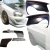 FRP LSPO WRC Wide Body Fenders 7pc > Subaru Impreza WRX 2004-2005 > 4dr Sedan - image 1