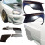 FRP LSPO WRC Wide Body Fenders 7pc > Subaru Impreza WRX 2004-2005 > 4dr Sedan - image 1