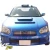 FRP LSPO WRC Wide Body Kit 11pc > Subaru Impreza WRX 2004-2005 > 4dr Sedan - image 4