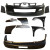 VSaero FRP LSPO WRC Wide Body Kit 11pc > Subaru Impreza WRX 2006-2007 > 4dr Sedan - image 2