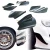 FRP TKYO v3 Wide Body Canards 8pc > Toyota 86 2017-2021 - image 1