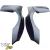 FRP TKYO v3 Wide Body Fender Flares (front) 65mm > Toyota 86 2017-2021 - image 11