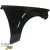 FRP DMA D1 Wide Body Fenders (front) 30mm > Toyota Corolla (AE86) Levin 1984-1987 > 2/3dr - image 26