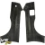 FRP JBLO Wide Body Fenders Set 4pc 20/40mm > Toyota Corolla (AE86) Levin 1984-1987 > 3dr Hatch - image 58