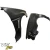 FRP JBLO Wide Body Fenders Set 4pc 20/40mm > Toyota Corolla (AE86) Levin 1984-1987 > 3dr Hatch - image 20