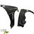 VSaero FRP JBLO Wide Body Fenders Set 4pc 20/40mm > Toyota Corolla (AE86) Levin 1984-1987 > 2dr Coupe - image 20