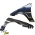 FRP ORI Wide Body Bubble Fenders Set 4pc 20/35mm > Toyota Corolla (AE86) Trueno 1984-1987 > 2/3dr - image 20