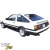 FRP TRDE Hatch Spoiler Wing > Toyota Corolla (AE86) Trueno 1984-1987 > 3dr - image 2