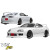 VSaero FRP BSPO Body Kit 4pc > Toyota Supra (JZA80) 1993-1998 - image 2