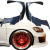 FRP TKYO Wide Body Flares (front) 4pc 45mm > Volkswagen Golf MK7 2015-2018 > 2dr - image 1