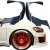 FRP TKYO Wide Body Kit 7pc > Volkswagen Golf MK7 2015-2018 > 2dr - image 11