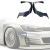 FRP TKYO Wide Body Kit w Wing 8pc > Volkswagen Golf MK7 2015-2018 - image 45