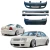 FRP CARA Body Kit 4pc > Volkswagen Jetta MK4 1999-2004 - image 1