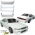 FRP TB Body Kit 4pc > Nissan Cefiro (A31) 1988-1993 - image 3