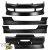 FRP URA Body Kit 4pc > Nissan Skyline (R32) GTS 1990-1993 > 2dr Coupe - image 5
