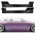 FRP URA Body Kit 4pc > Nissan Skyline (R32) GTS 1990-1993 > 2dr Coupe - image 82