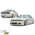FRP FKON Body Kit 4pc > Nissan Skyline (R33) GTS 1993-1995 > 4dr Sedan - image 2