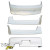 FRP FKON Body Kit 4pc > Nissan Skyline (R33) GTS 1995-1998 > 4dr Sedan - image 5