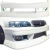 FRP BSPO Front Bumper > Toyota Chaser (JZX100) 1997-2000 - image 1