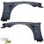 FRP ORI Wide Body Fenders (front) 20mm > Toyota Chaser (JZX100) 1997-2000 - image 11