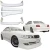 FRP TRAU Late Lip Body Kit 4pc > Toyota Chaser (JZX100) 1999-2000 - image 1
