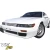 Polyurethane AERO Front Bumper w Grilles > Nissan Silvia (S13) 1989-1994 - image 10