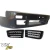 Polyurethane AERO Front Bumper w Grilles > Nissan Silvia (S13) 1989-1994 - image 13
