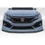 2017-2021 Honda Civic HB BZ Front Lip Spoiler - 1 Piece - image 1