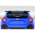2017-2021 Honda Civic HB SPN Roof Wing Spoiler - 1 Piece (S) - image 1