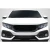 2016-2021 Honda Civic Type JS Grille - 1 Piece - image 1